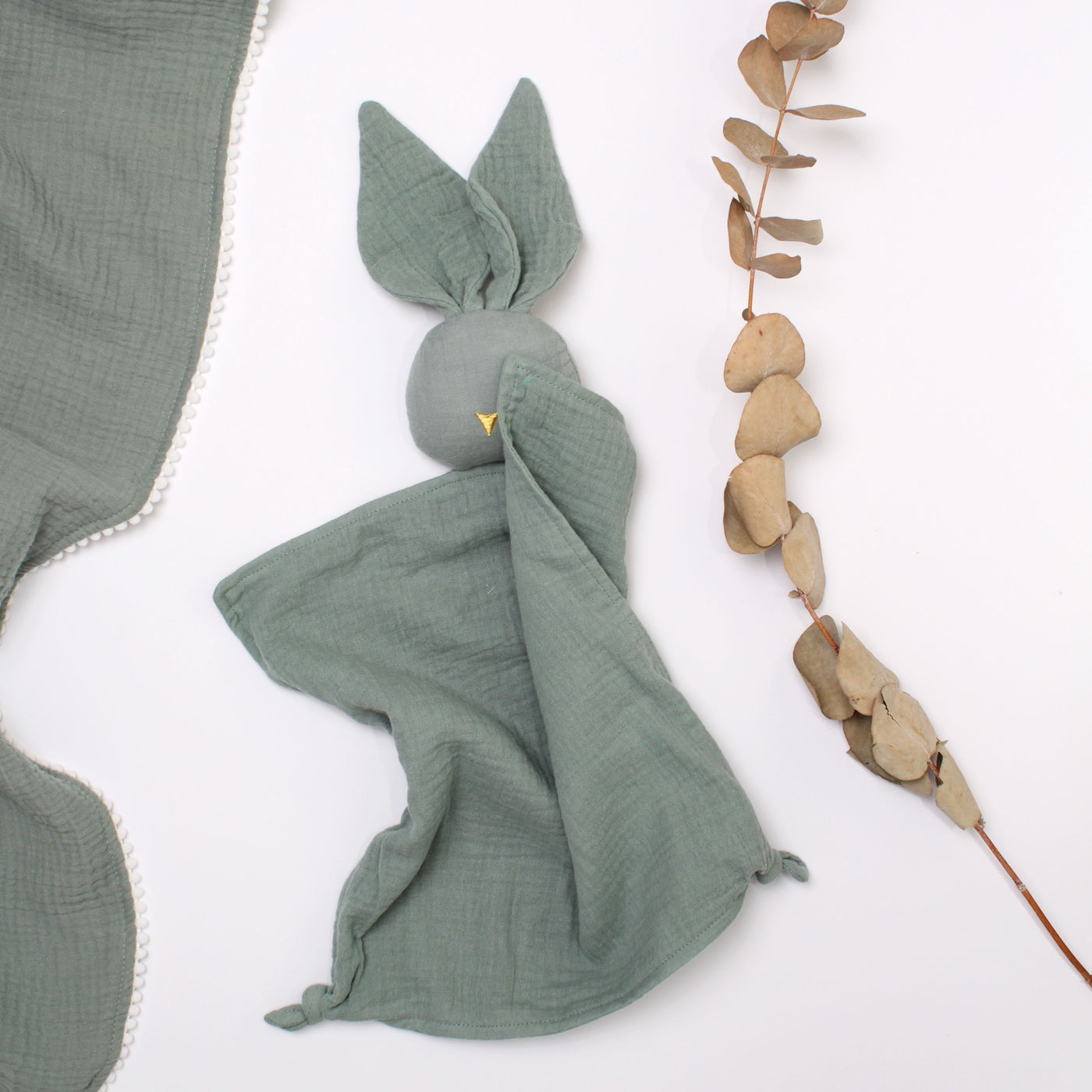 Green Bunny Comforter