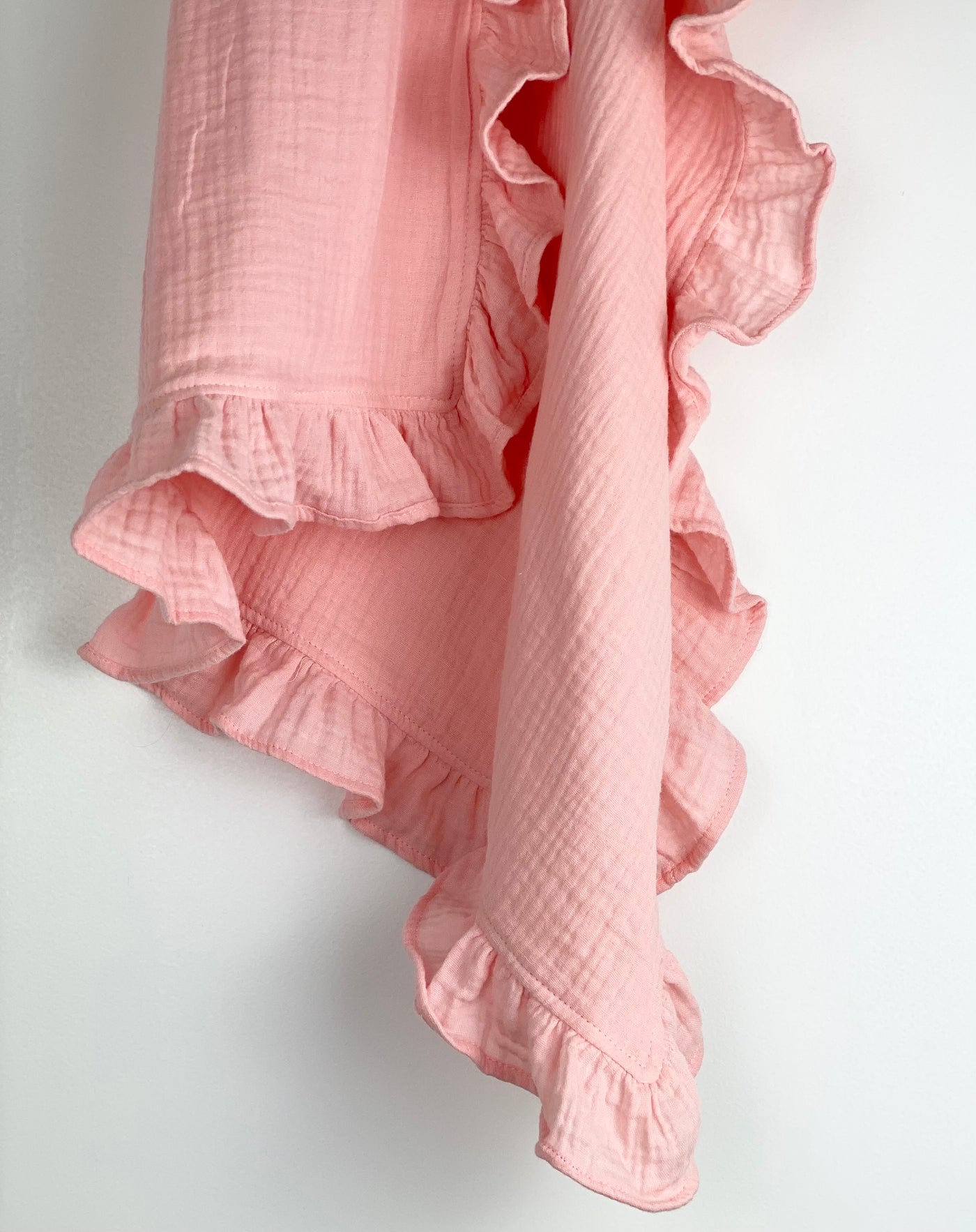 Pink Frill Blanket
