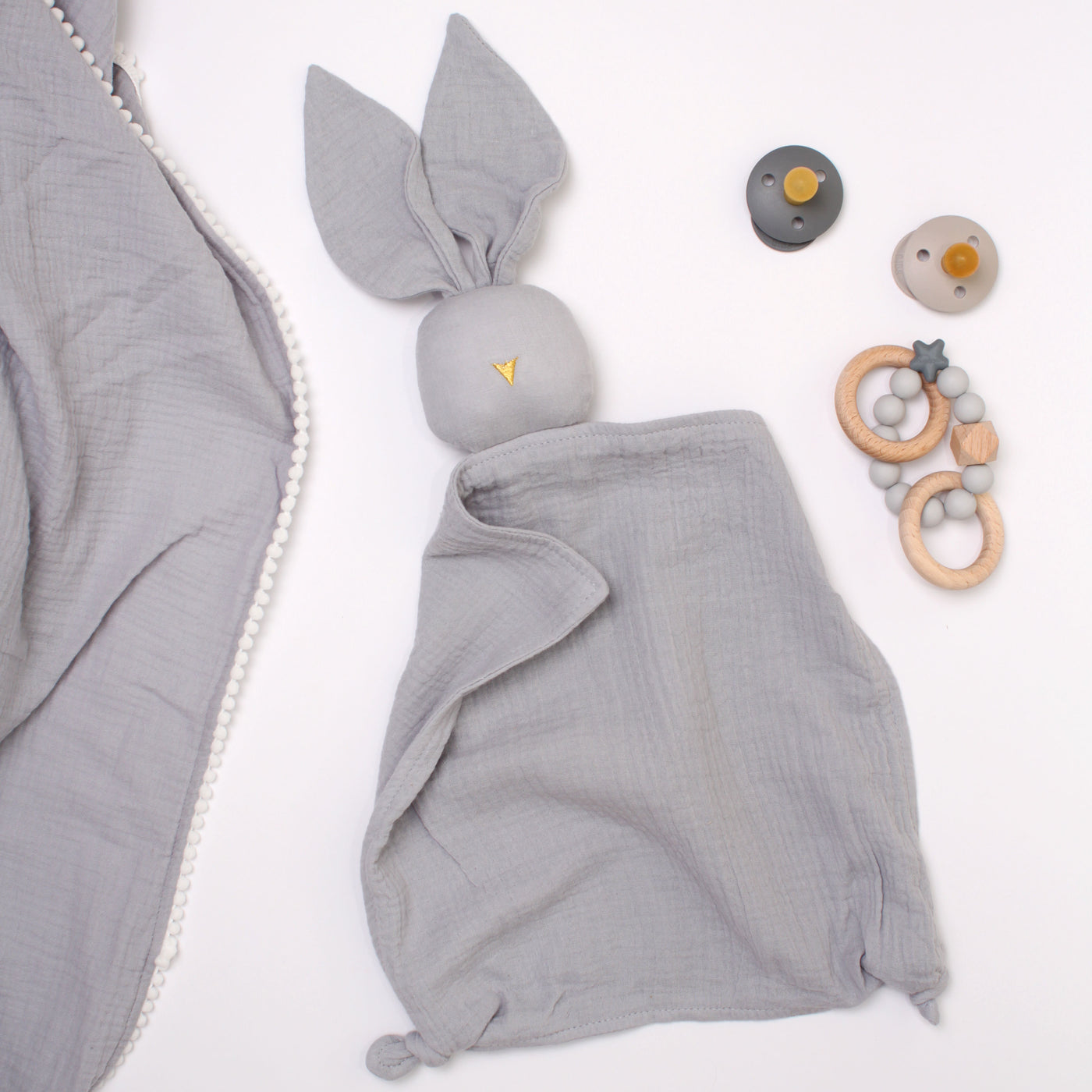 Grey Bunny Comforter