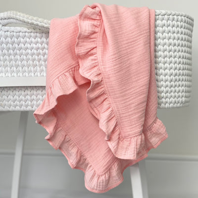 Pink Frill Blanket